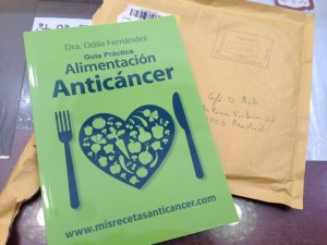 El libro de la Dra. Odile nos tardó 3 días en llegar.